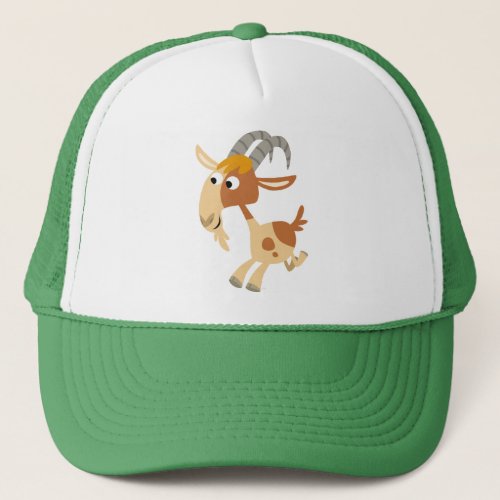 Cute Cartoon Running Goat Hat