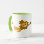 Cute Cartoon Running Lion Mug