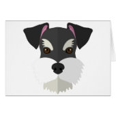Cute Cartoon Schnauzer! (Front Horizontal)