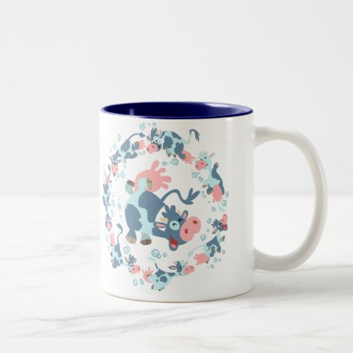 Cute Cartoon Sea Cows Mug