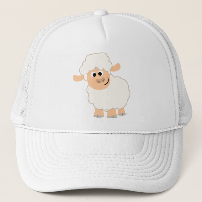 Cute Cartoon Sheep Hat (Front)