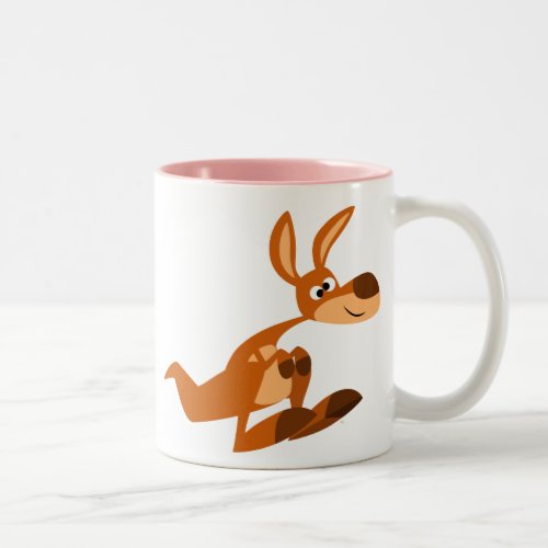 Cute Cartoon Silly Kangaroo mug