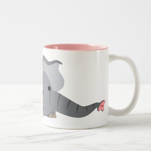 Cute Cartoon Sneaky Elephant Mug