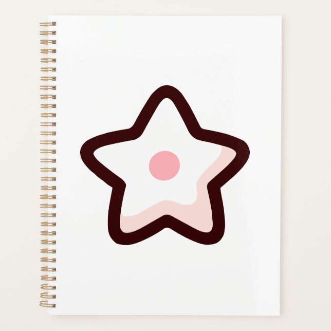 Cute Cartoon Star  Planner (Front)