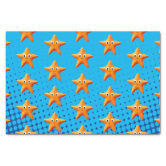 Cute Cartoon Jellyfish Pattern In Blue Ocean Tissue Paper