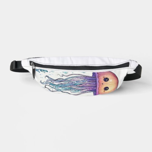 Cute Cartoon Sticker for Coloring Book Fanny Pack
