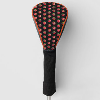 Cute Cartoon Strawberry Character Golf Head Cover