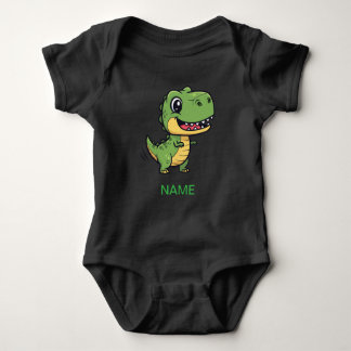 Cute Cartoon T-Rex Dinosaur Kids' T-Shirt Baby Bodysuit