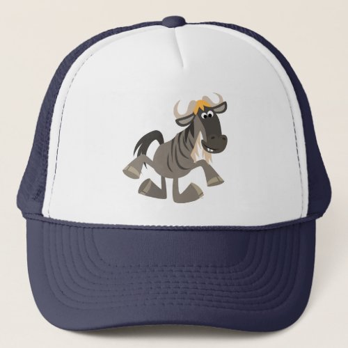 Cute Cartoon Tap Dancing Wildebeest Hat