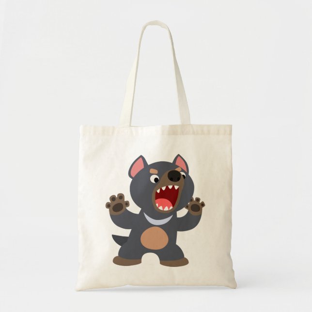 Cute Cartoon Tasmanian Devil Bag (Front)