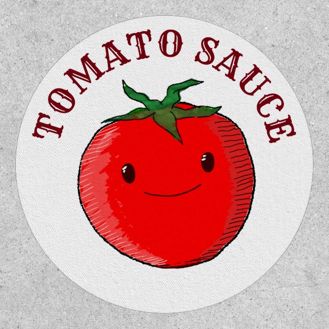 Cute Cartoon Tomato Patch (Front)
