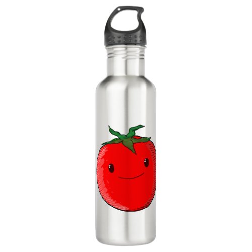 Cute Cartoon Tomato Stainless Steel Water Bottle