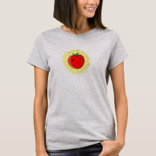 Cute Cartoon Tomato T-Shirt