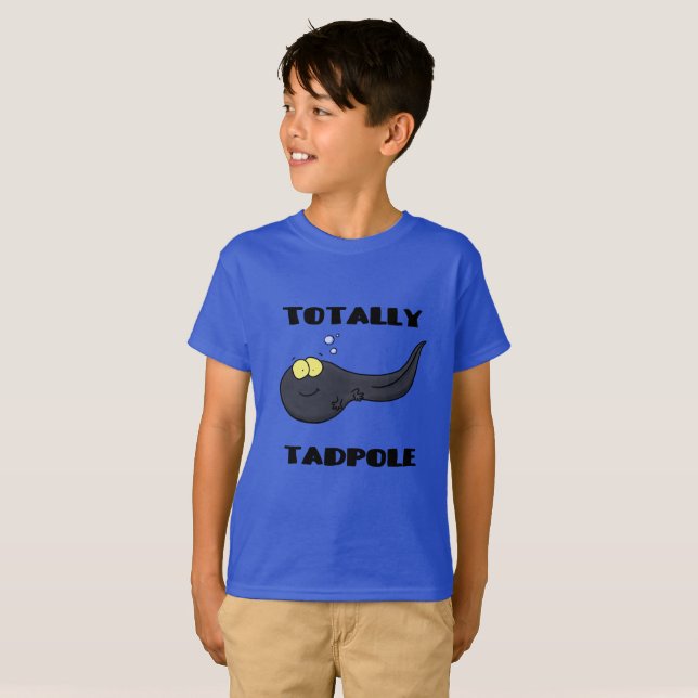 Cute cartoon Totally Tadpole. T-Shirt (Front Full)