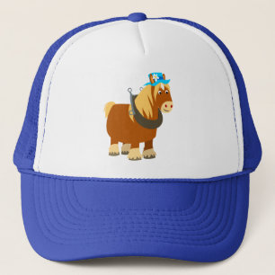 Cute Cartoon Trait Breton Horse Hat