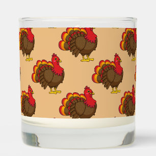 Cute Cartoon Turkey Scented Candle