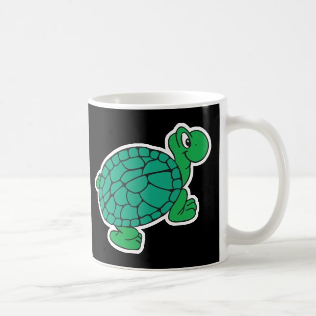 cute cartoon turtle coffee mug (Right)