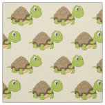 Cute Cartoon Turtle Fabric