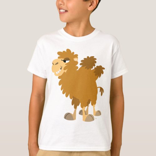 Cute Cartoon Two_Humped Camel ChildrenT_Shirt T_Shirt