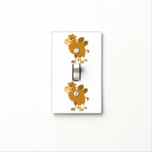Cute Cartoon Two-Humped Camel Light Switch Cover
