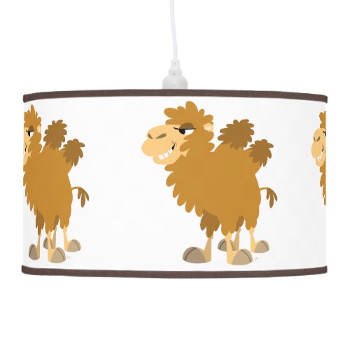 Cute Cartoon Two_Humped Camel Pendant Lamp