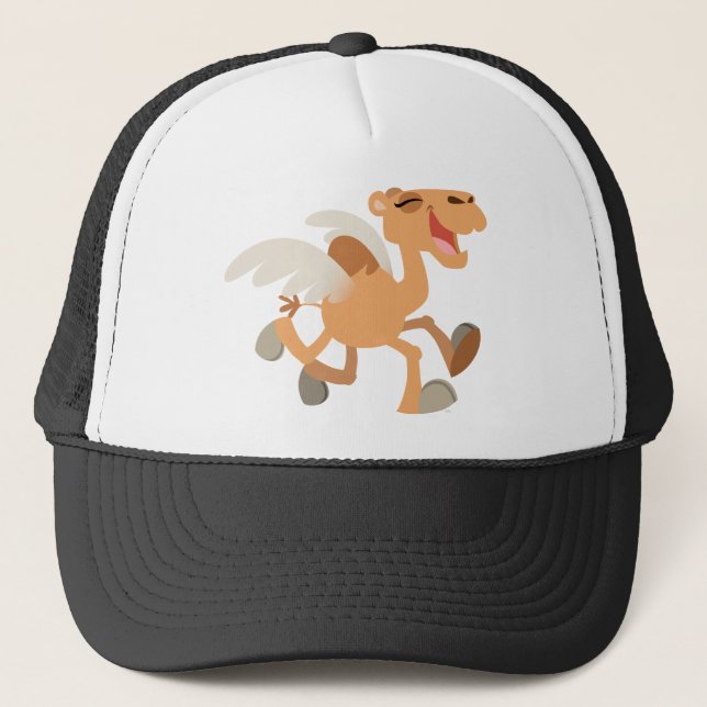 Cute Cartoon Winged-Camel Hat (Front)