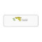 Cute Cartoon Yellow Snake in a Tree Reptile