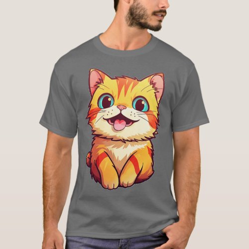 cute cat 16 T_Shirt