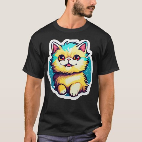 Cute Cat 17 T_Shirt