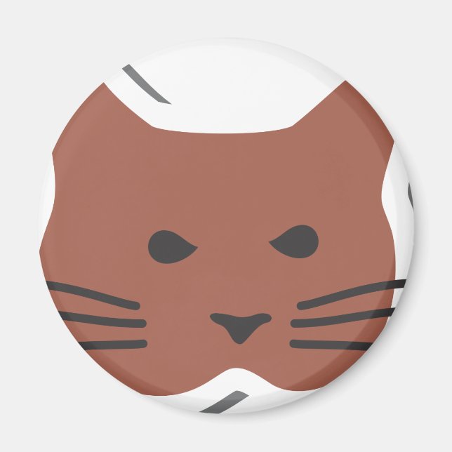 Cute Cat 2 Magnet (Front)