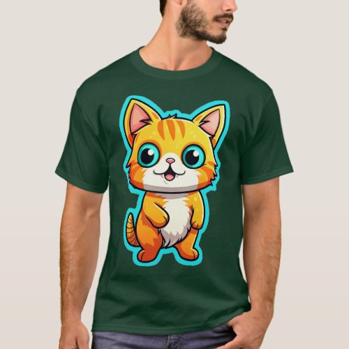 Cute Cat 34 T_Shirt