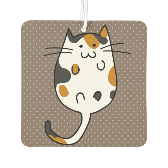 Cute Cat Air Freshener  Zazzle com