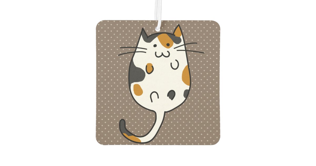 Cute Cat  Air  Freshener  Zazzle com