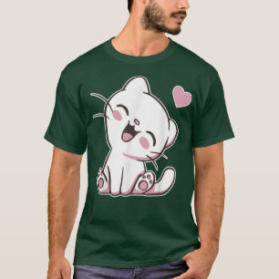 Cute Cat Anime Lover Adorable Kawaii Kitten T-Shirt