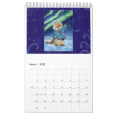  Cute Cat art illustrations calendar 