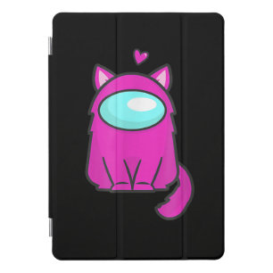 Cute Cat Astronaut Among Me Or Us Nerdy Girl Gamer iPad Pro Cover