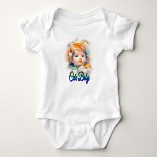 cute cat baby bodysuit