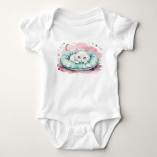 Cute Cat Baby Outfit Baby Bodysuit