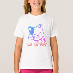 Cute Cat Baby T-Shirt