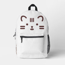 Cute Cat Backpack – Personalized with Your Name |