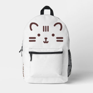 Cute Cat Backpack – Personalized with Your Name |