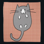Cute Cat Bandana<br><div class="desc">This is cute cat art that makes the perfect gift.</div>
