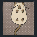 Cute Cat Bandana<br><div class="desc">This is cute cat art that makes the perfect gift.</div>