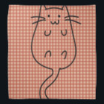 Cute Cat Bandana<br><div class="desc">This is cute cat art that makes the perfect gift.</div>