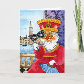 Cute Cat Birthday or any occasion card