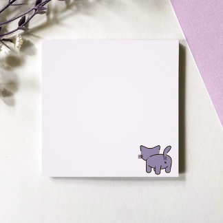 Cute Cat But Post-it Notes