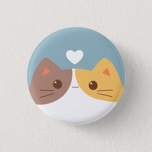 Cute Cat Button