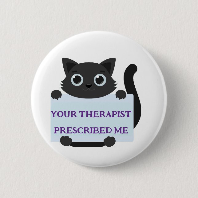 Cute Cat  Button (Front)