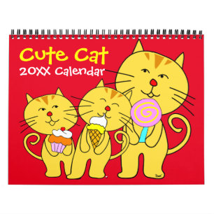 Cute Cat Calendar