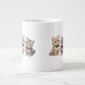 Cute Cat Candle for Cat Lovers Giant Coffee Mug
